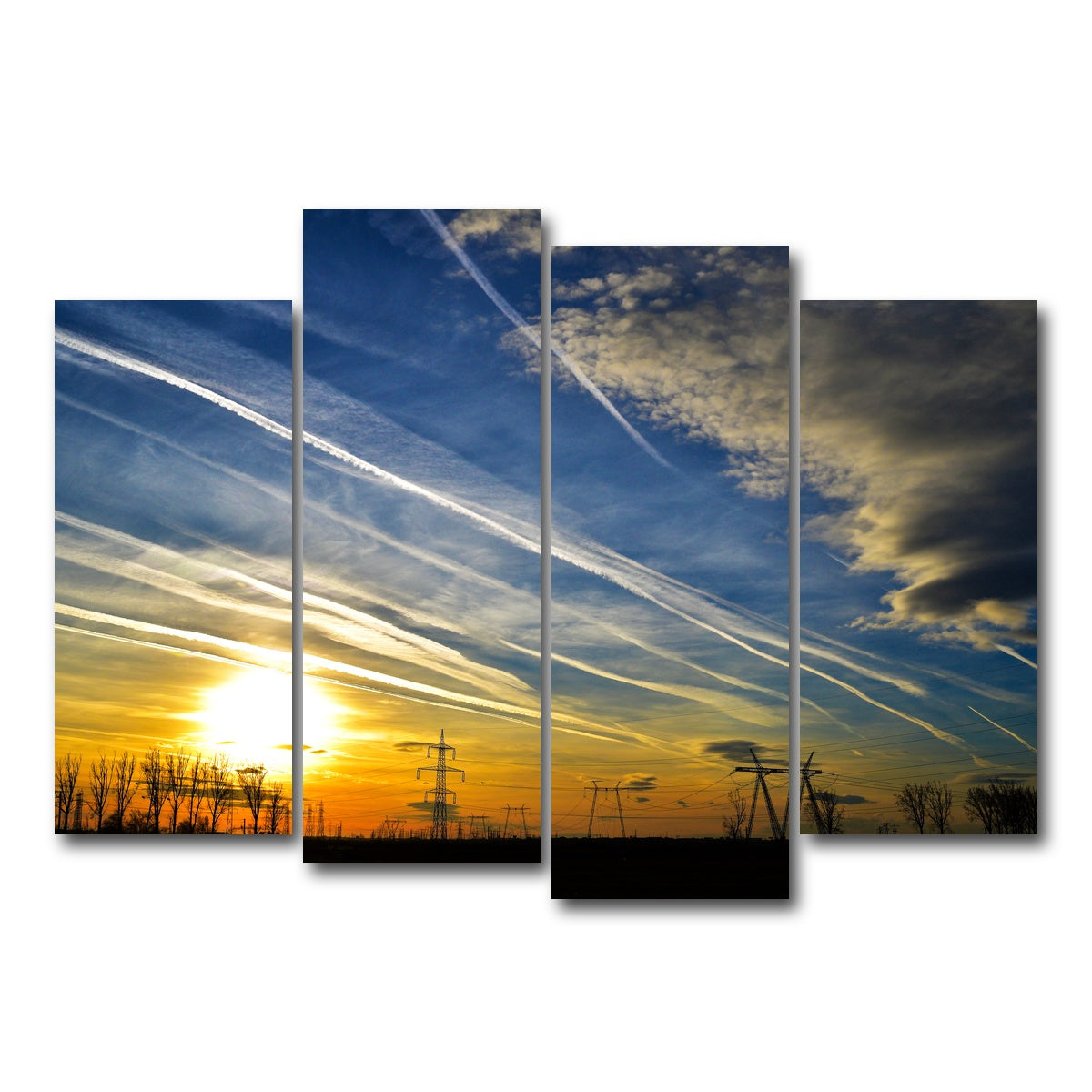 AUTO-MOCKUP WHITE | Ilfov Romania | 4 Piece | Gallery Wrap Canvas | group=4_normal