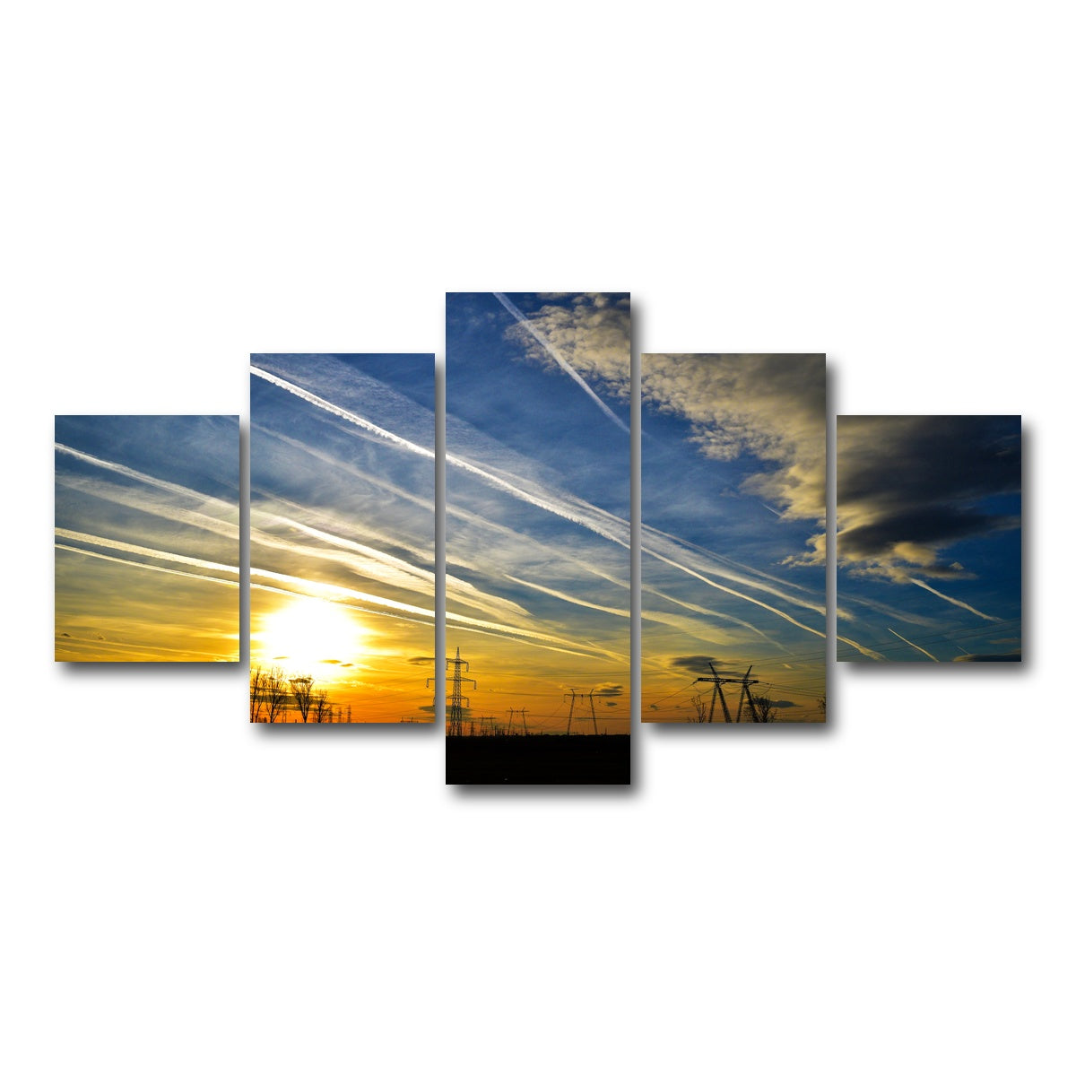 AUTO-MOCKUP WHITE | Ilfov Romania | 5 Piece | Gallery Wrap Canvas | group=5_short