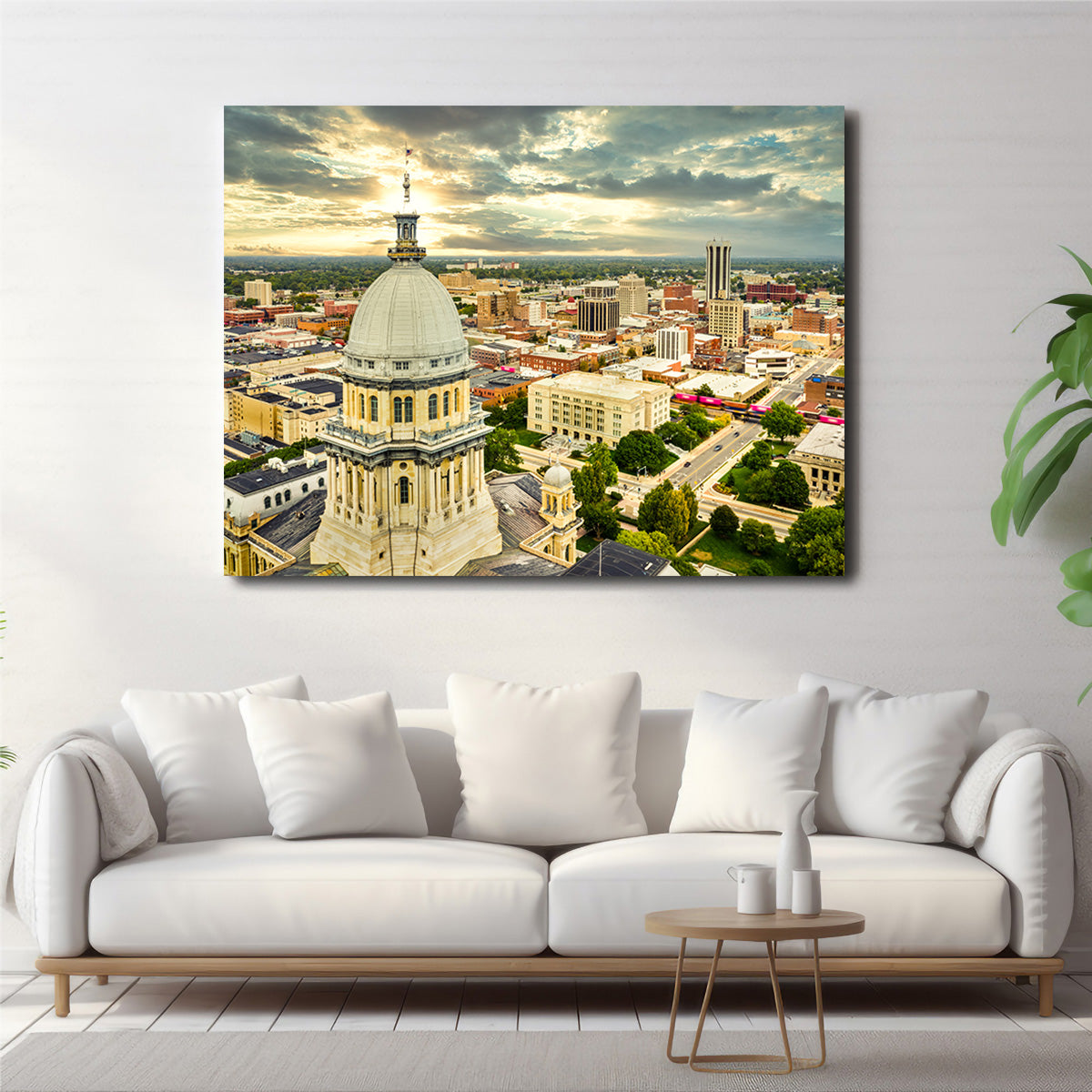 Illinois State Capitol & Springfield Wall Art