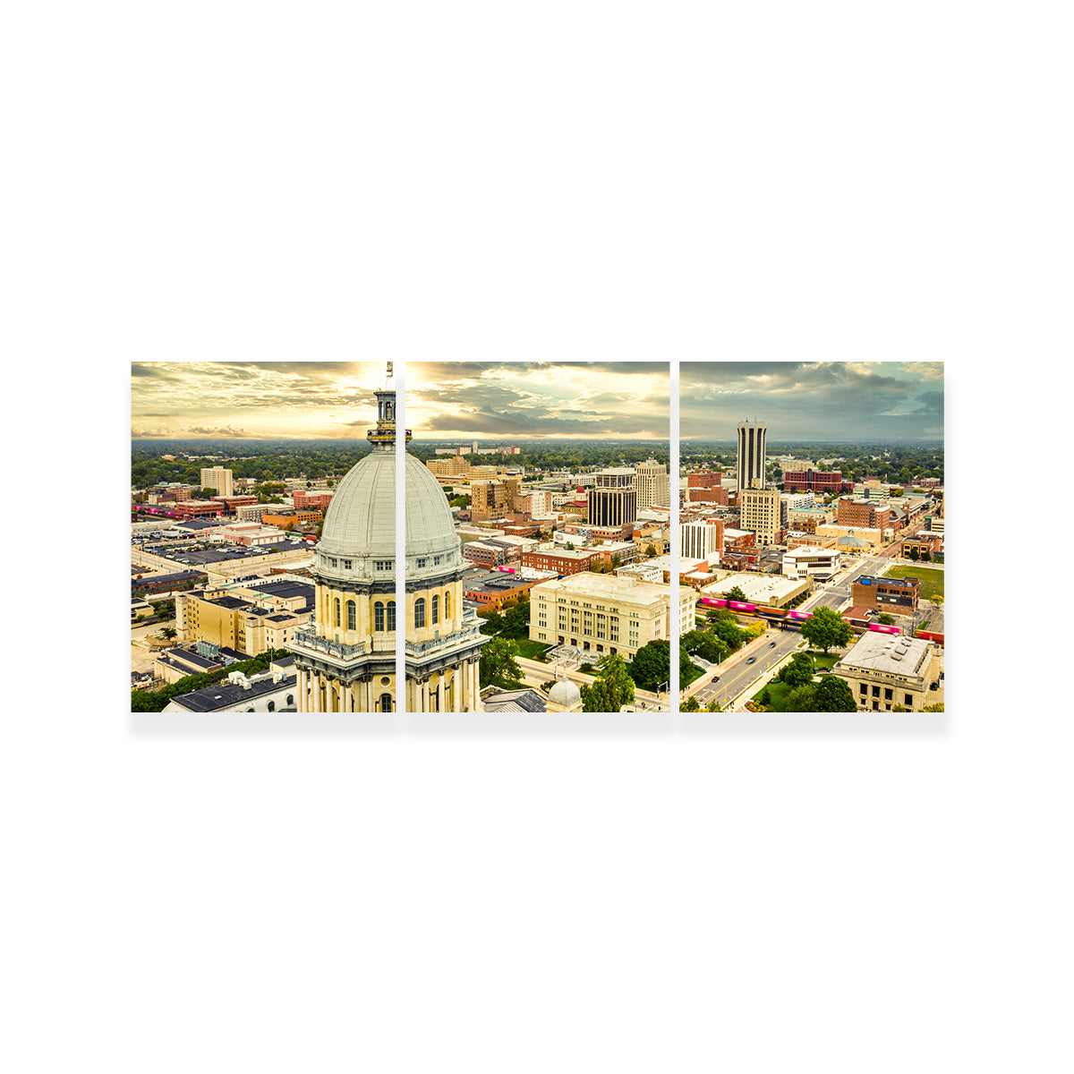 Illinois State Capitol & Springfield Wall Art