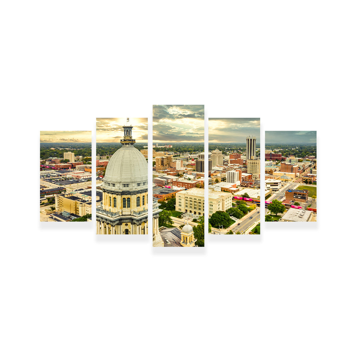 Illinois State Capitol & Springfield Wall Art