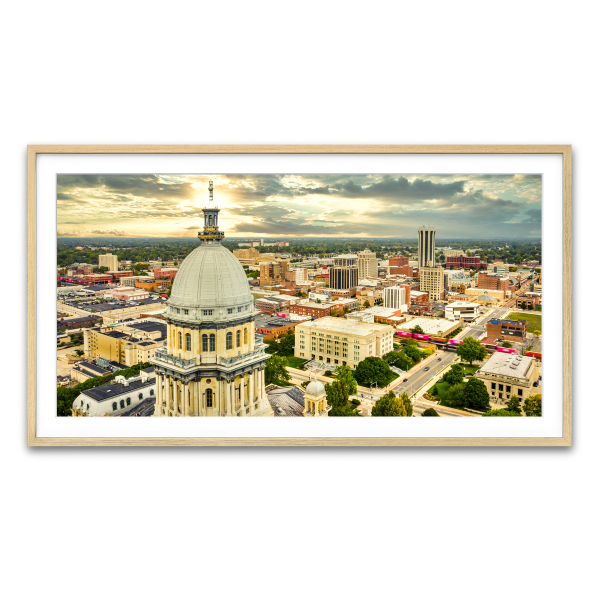 Framed Print 2x1 Natural