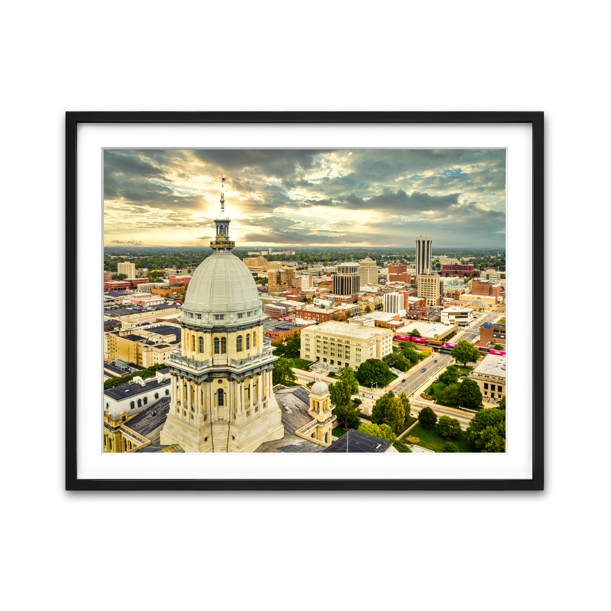 Framed Print 4x3 Black