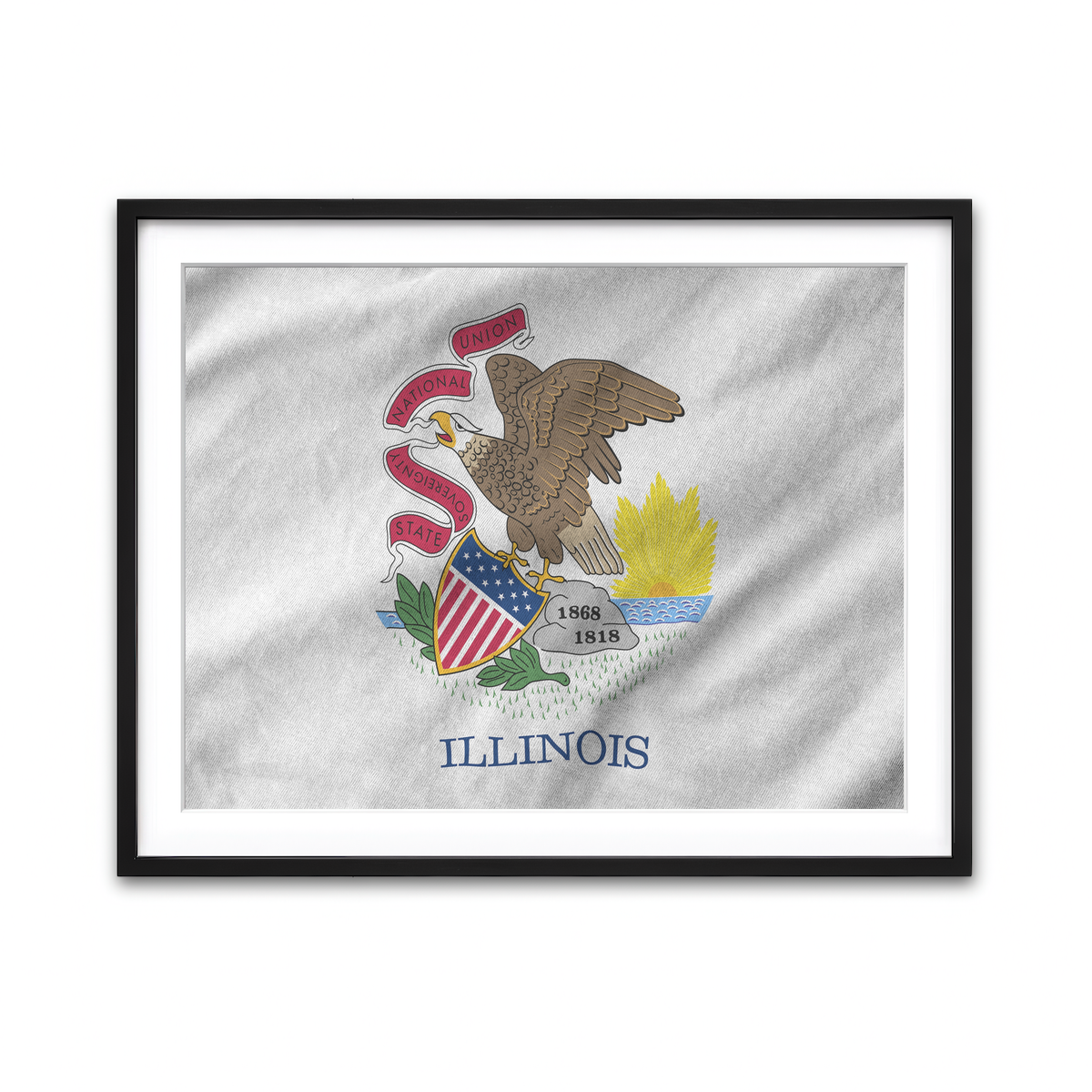 Framed Print 4x3 Black