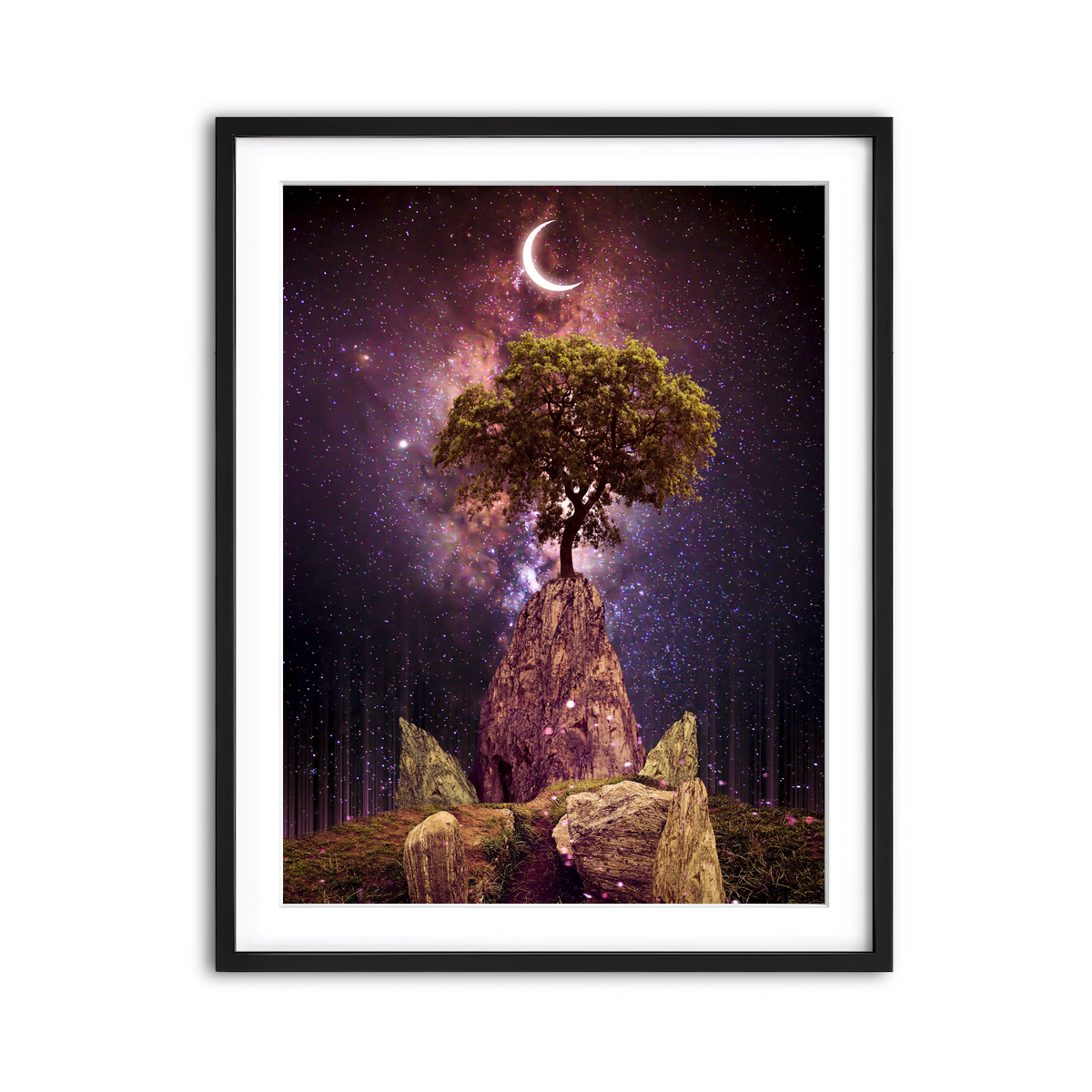 Framed Print 3x4 Black