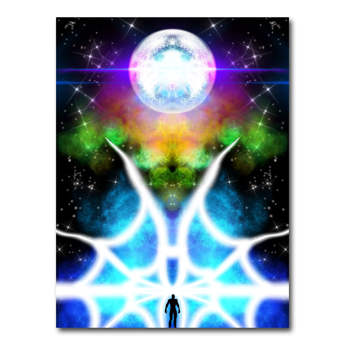 AUTO-MOCKUP WHITE | Illusion | 1 Piece | Gallery Wrap Canvas | group=3x4