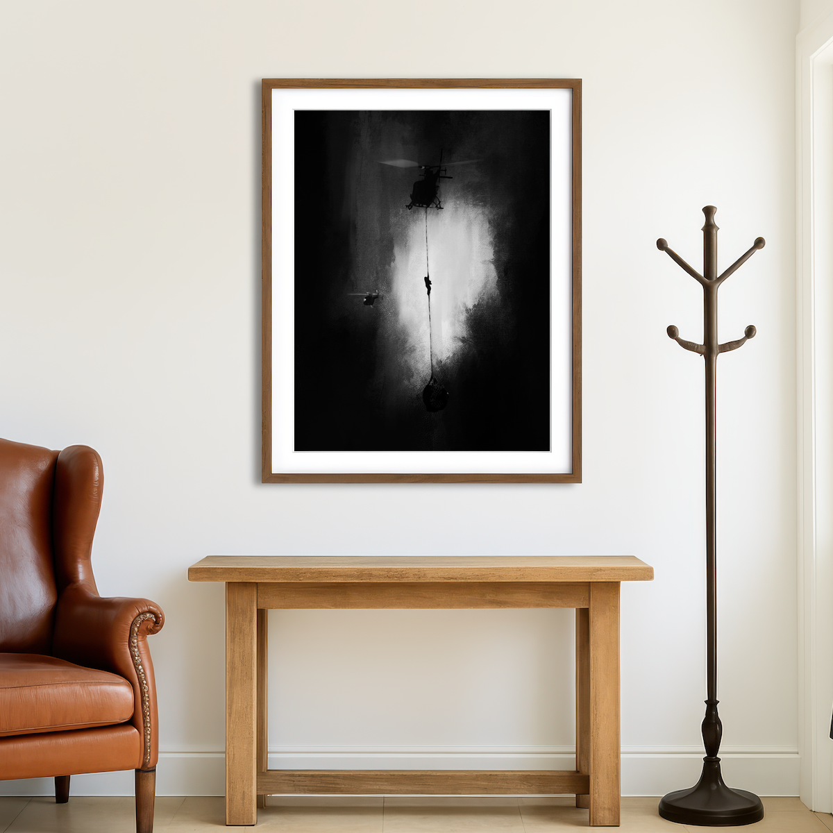 AUTO-MOCKUP ROOM | Impossible Mission Wall Art