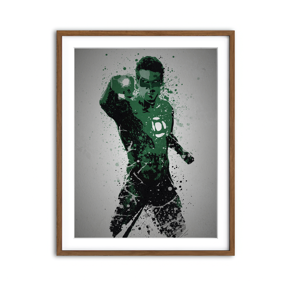 Framed Print 3x4 Walnut