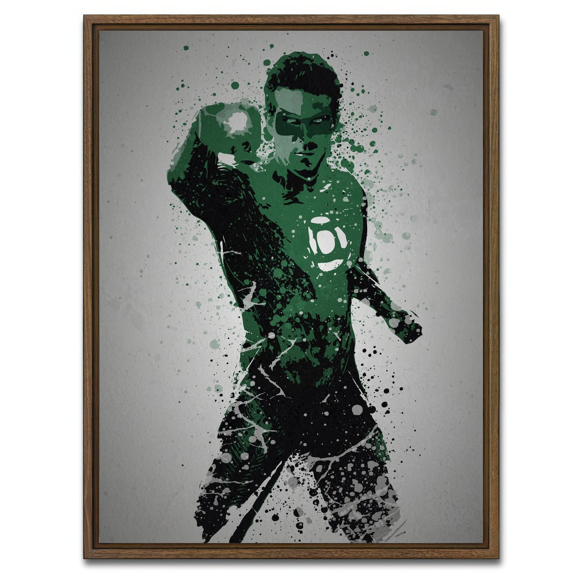 AUTO-MOCKUP WHITE | In Brightest Day In Blackest Night | 1 Piece | Walnut Framed Canvas | group=3x4