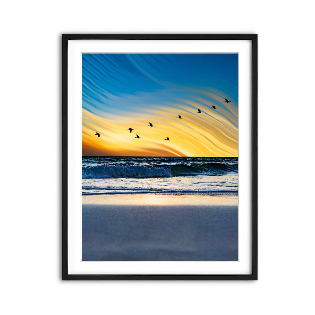 Framed Print 3x4 Black
