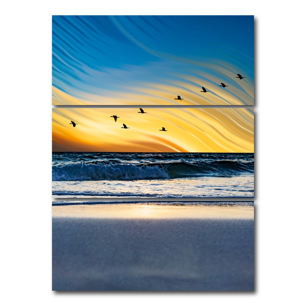 AUTO-MOCKUP WHITE | In Formation | 3 Piece | Gallery Wrap Canvas | group=8x18_stacked