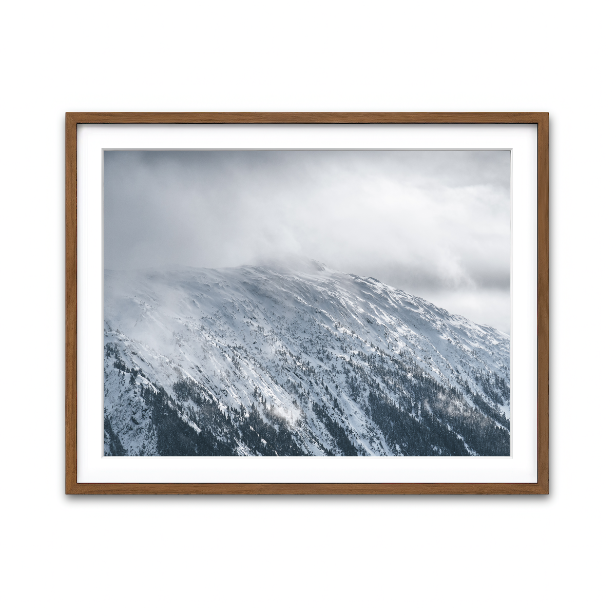 Framed Print 4x3 Walnut