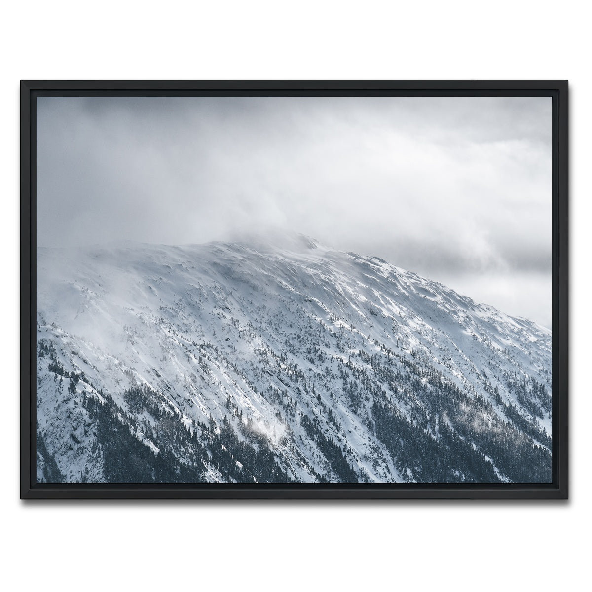AUTO-MOCKUP WHITE | In The Clouds | 1 Piece | Black Framed Canvas | group=4x3