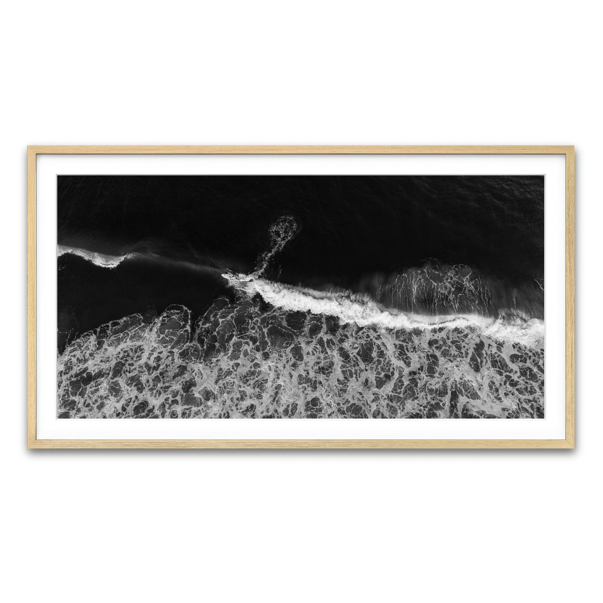 Framed Print 2x1 Natural
