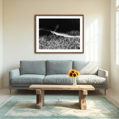AUTO-MOCKUP ROOM | In the Break Wall Art