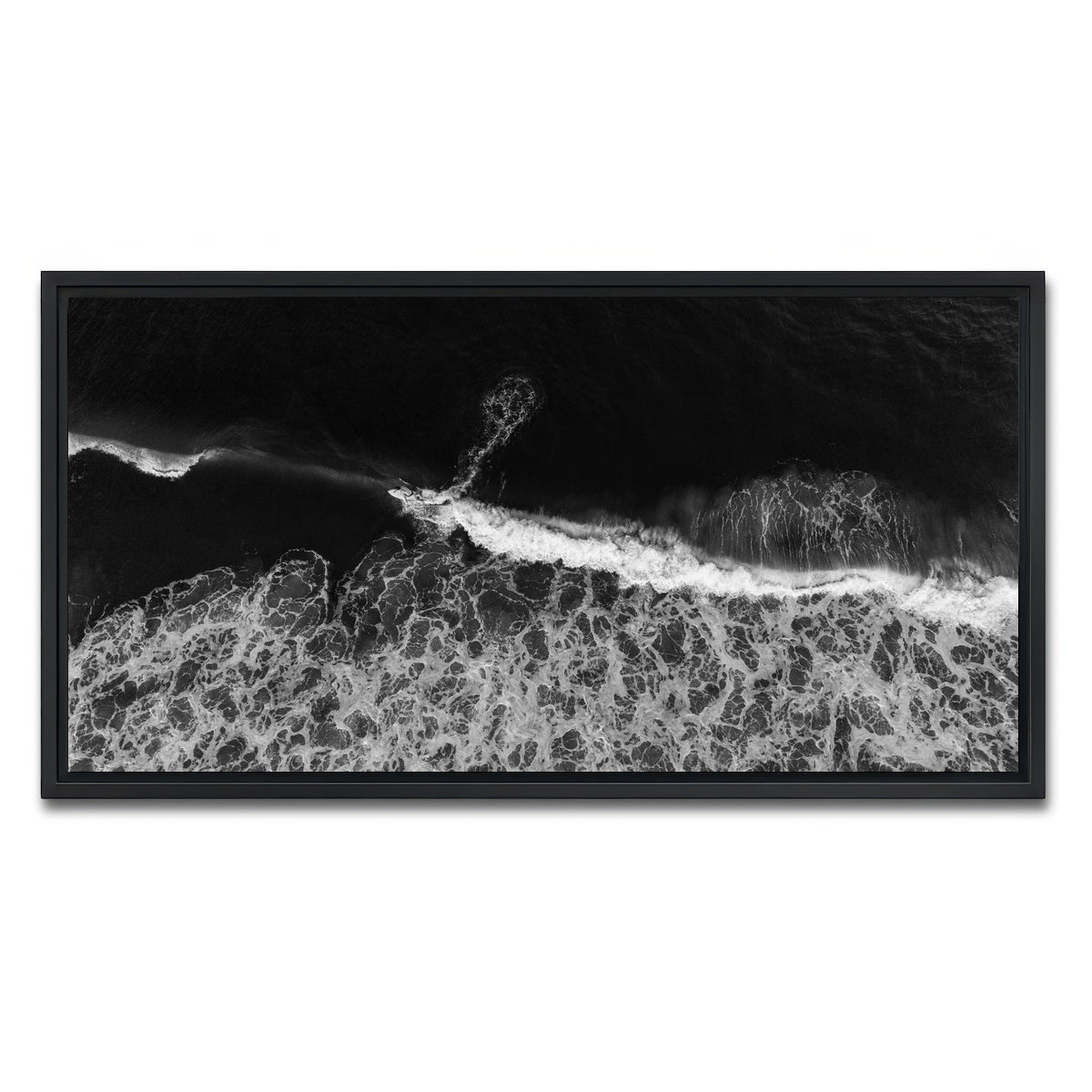AUTO-MOCKUP WHITE | In the Break | 1 Piece | Black Framed Canvas | group=2x1