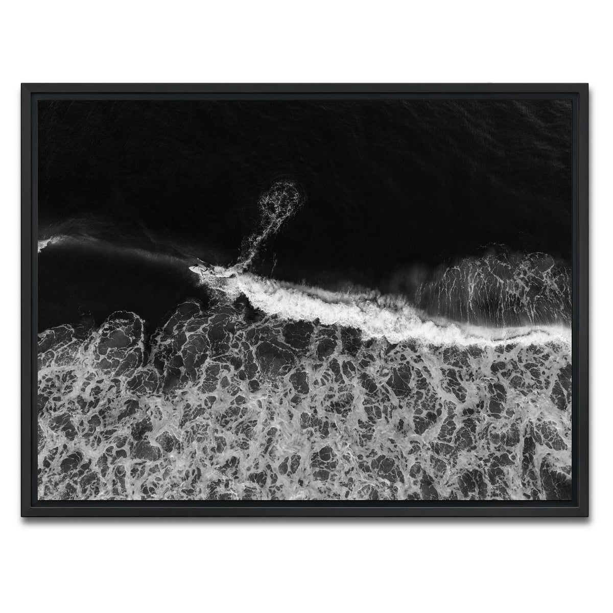 AUTO-MOCKUP WHITE | In the Break | 1 Piece | Black Framed Canvas | group=4x3