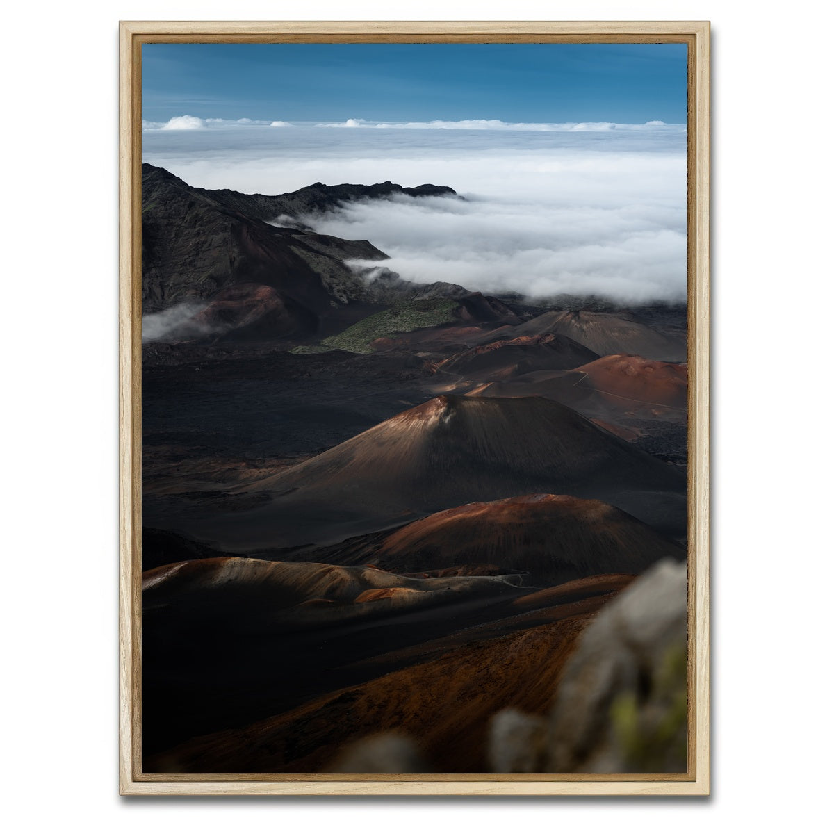 AUTO-MOCKUP WHITE | In the Crater | 1 Piece | Natural Framed Canvas | group=3x4