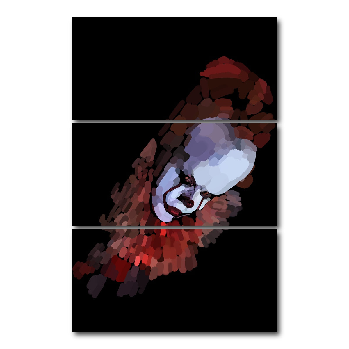 AUTO-MOCKUP WHITE | In the Sewer | 3 Piece | Gallery Wrap Canvas | group=12x24_stacked