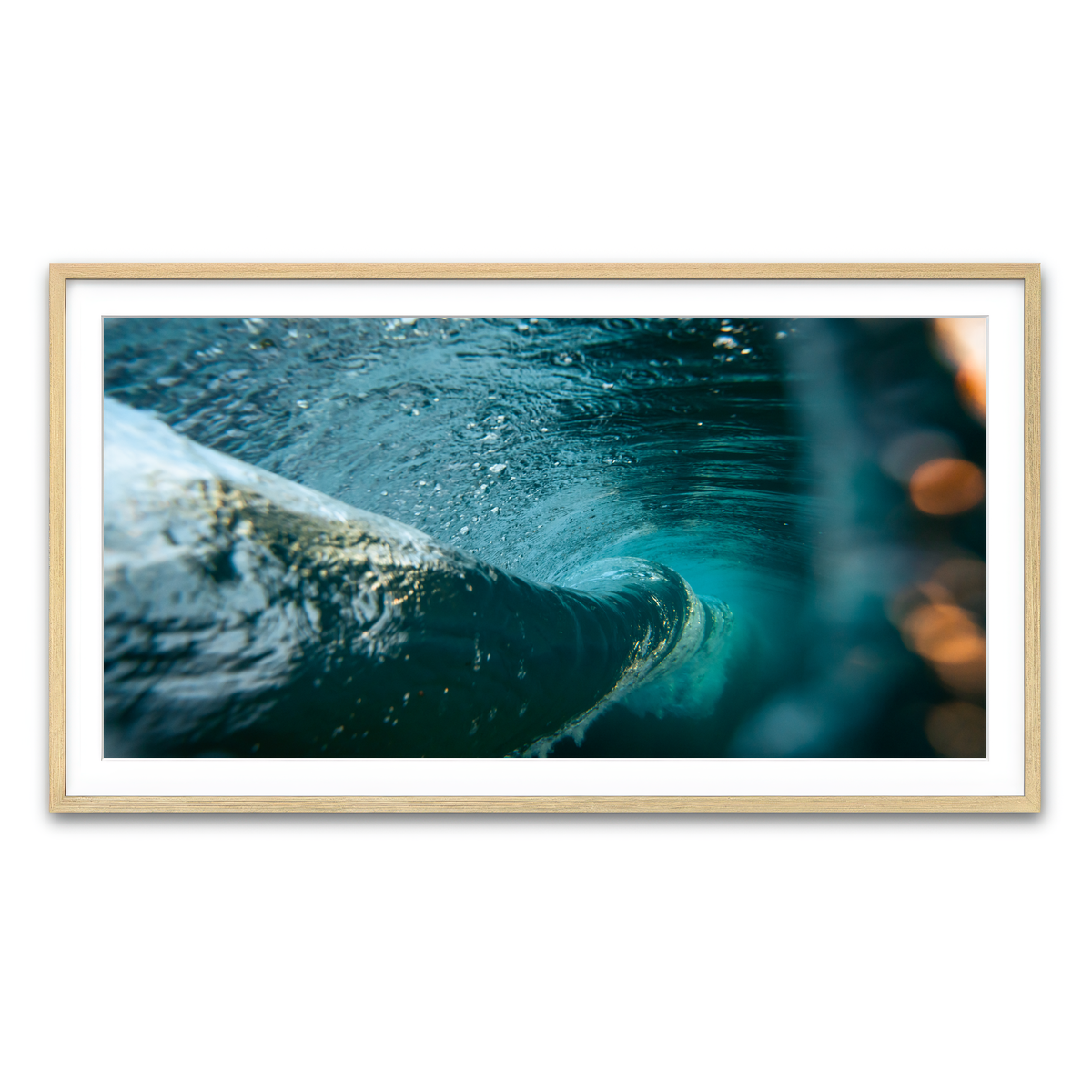 Framed Print 2x1 Natural