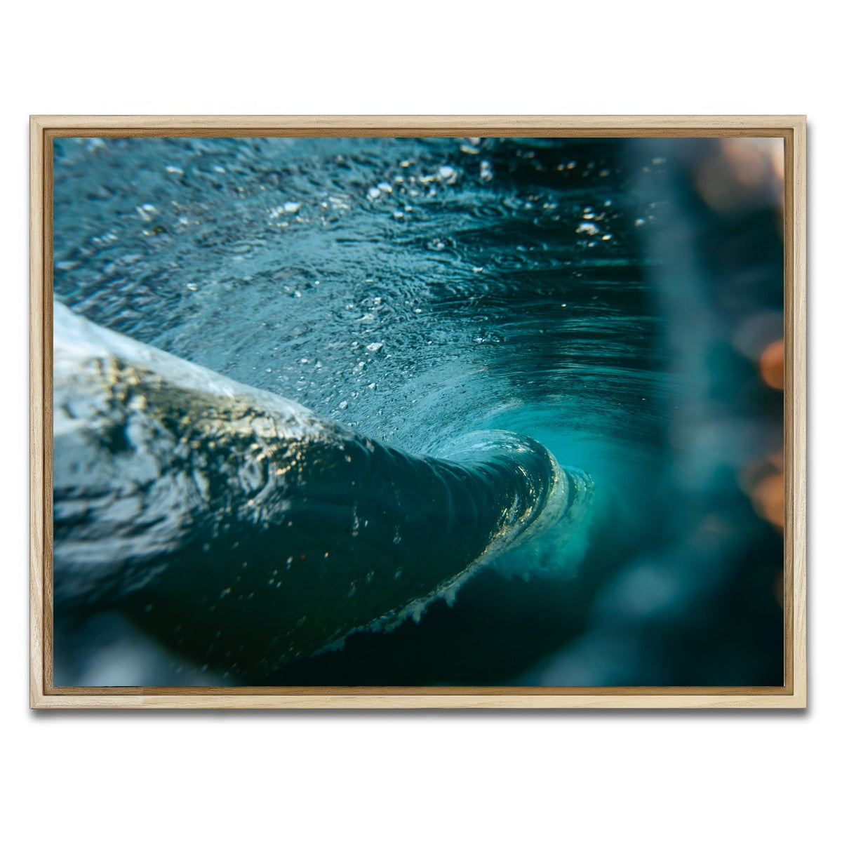 AUTO-MOCKUP WHITE | In the Wave | 1 Piece | Natural Framed Canvas | group=4x3