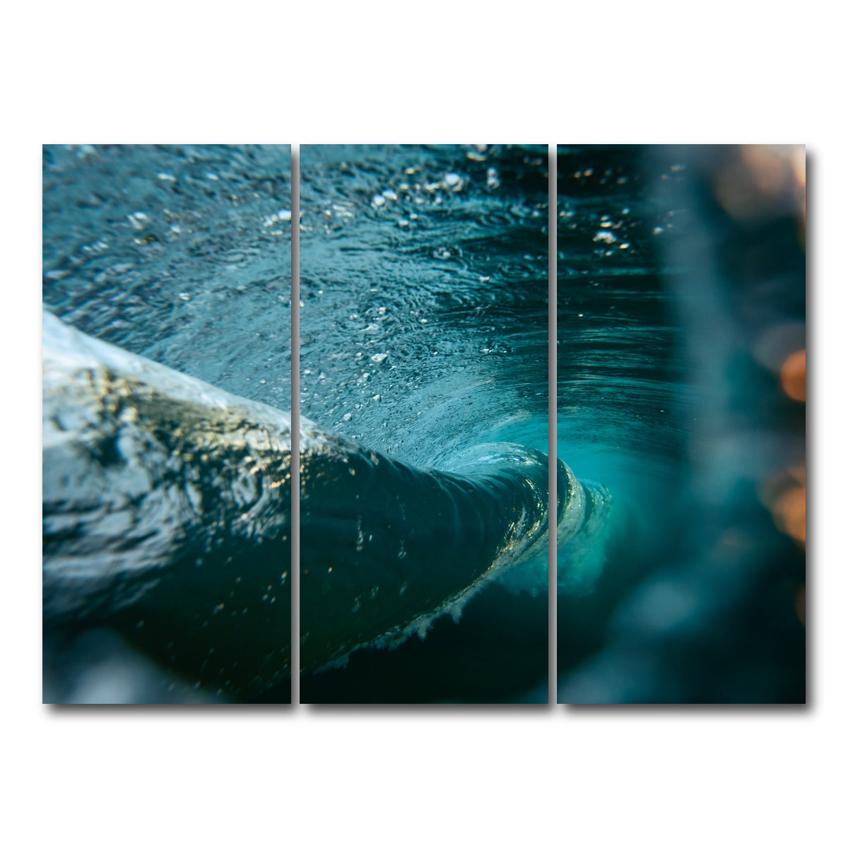 AUTO-MOCKUP WHITE | In the Wave | 3 Piece | Gallery Wrap Canvas | group=8x18