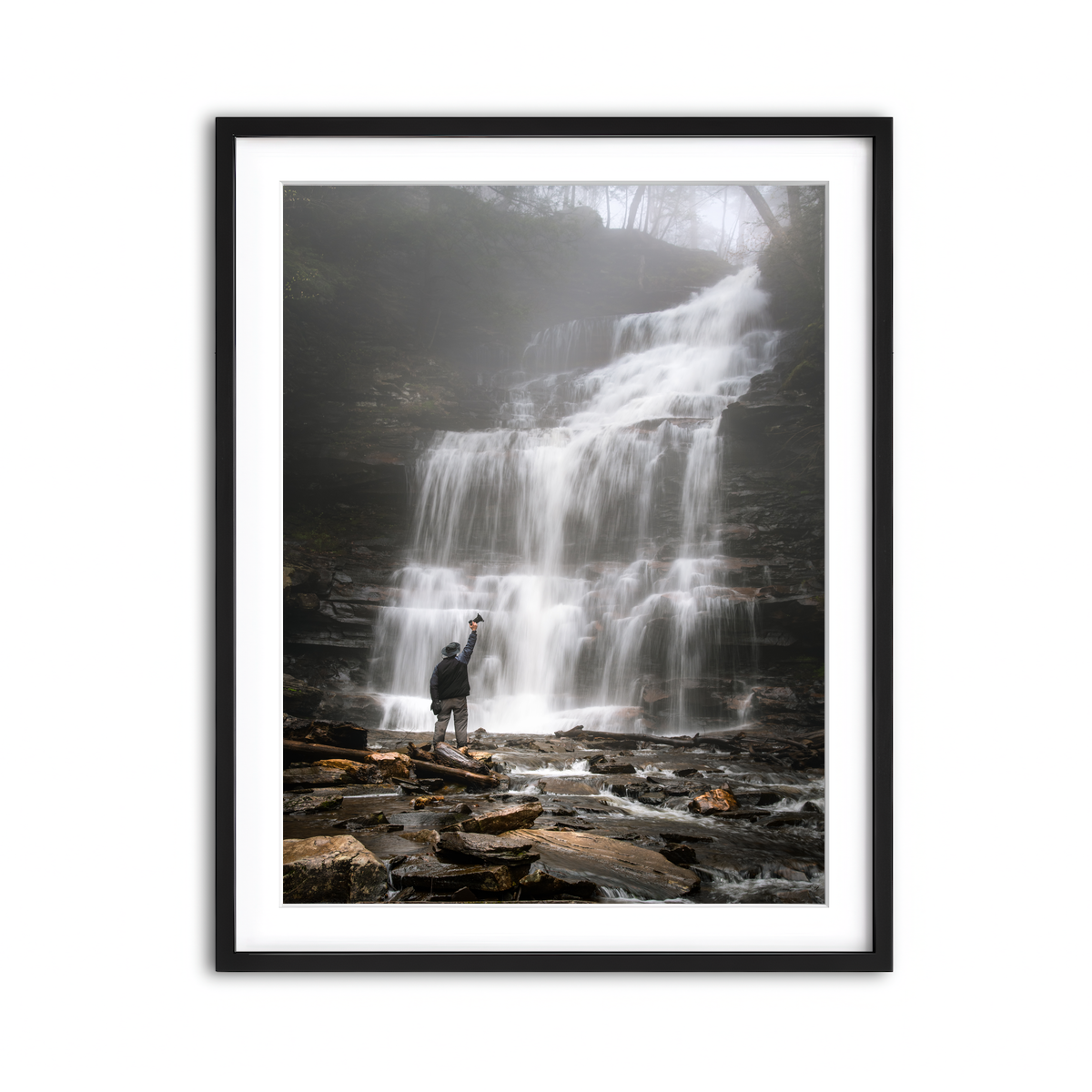 Framed Print 3x4 Black