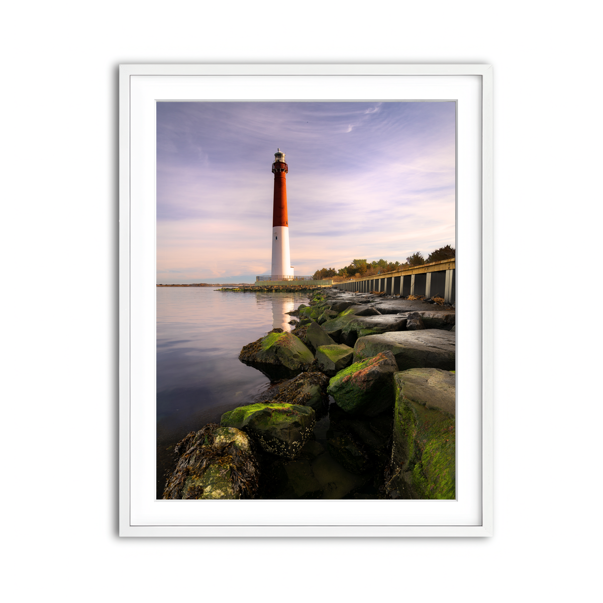 Framed Print 3x4 White
