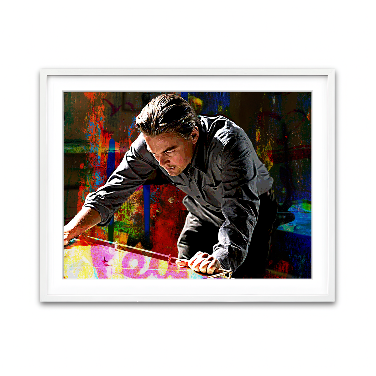 Framed Print 4x3 White