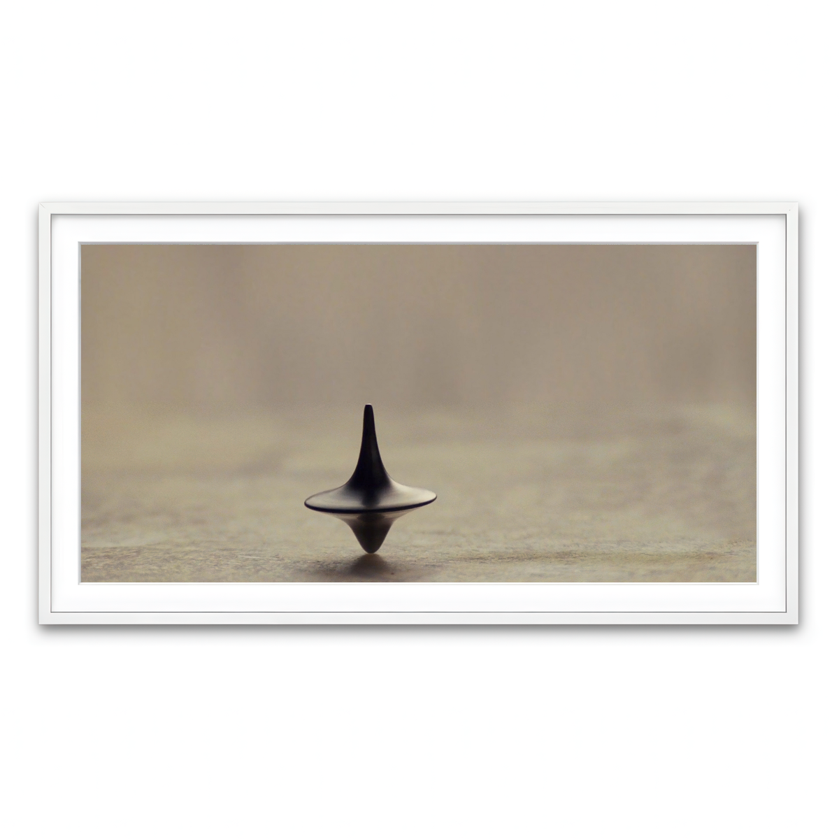 Framed Print 2x1 White