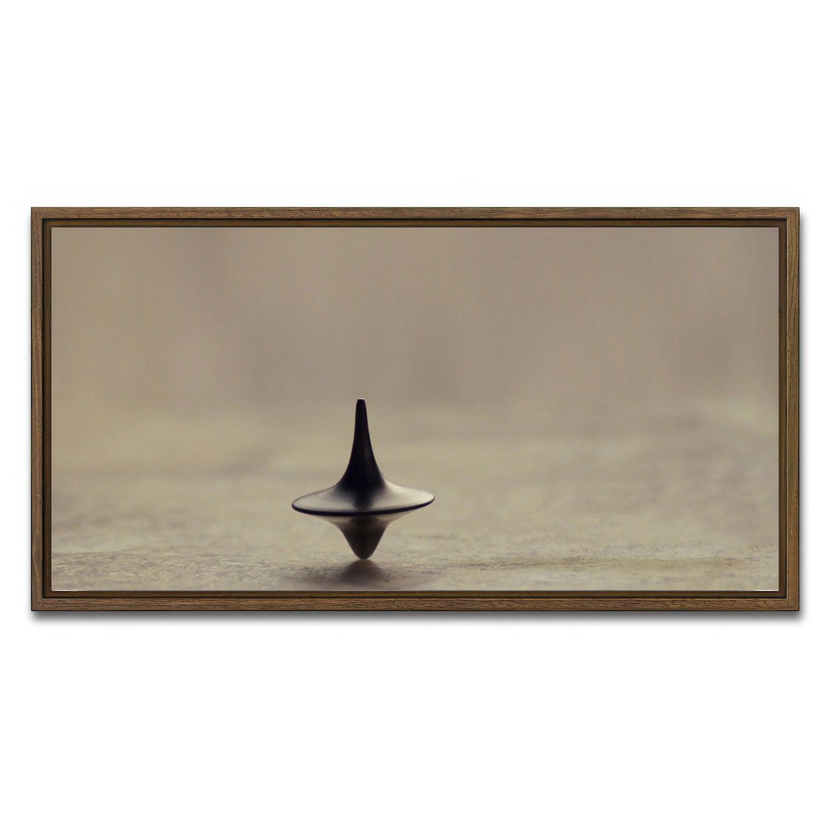 AUTO-MOCKUP WHITE | Inception Totem | 1 Piece | Walnut Framed Canvas | group=2x1