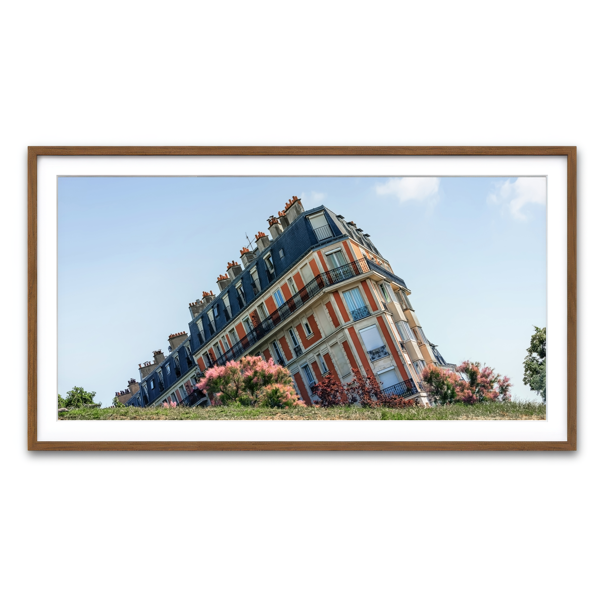 Framed Print 2x1 Walnut