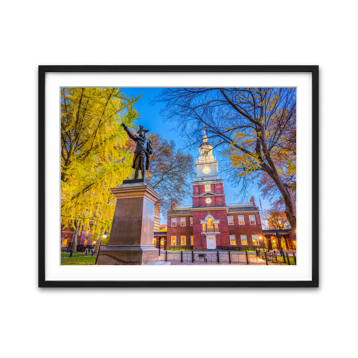 Framed Print 4x3 Black