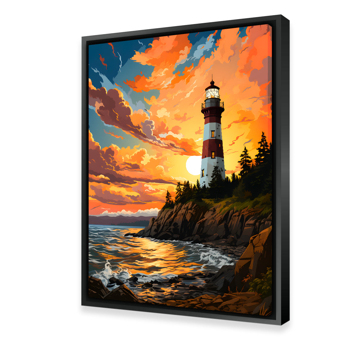 India - Kovalam Lighthouse Wall Art