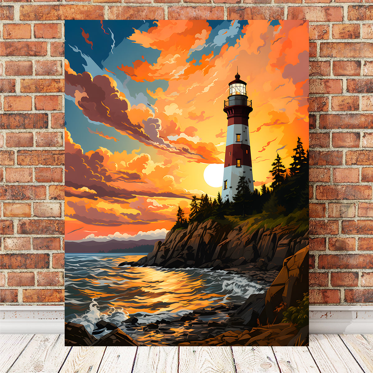 India - Kovalam Lighthouse Wall Art