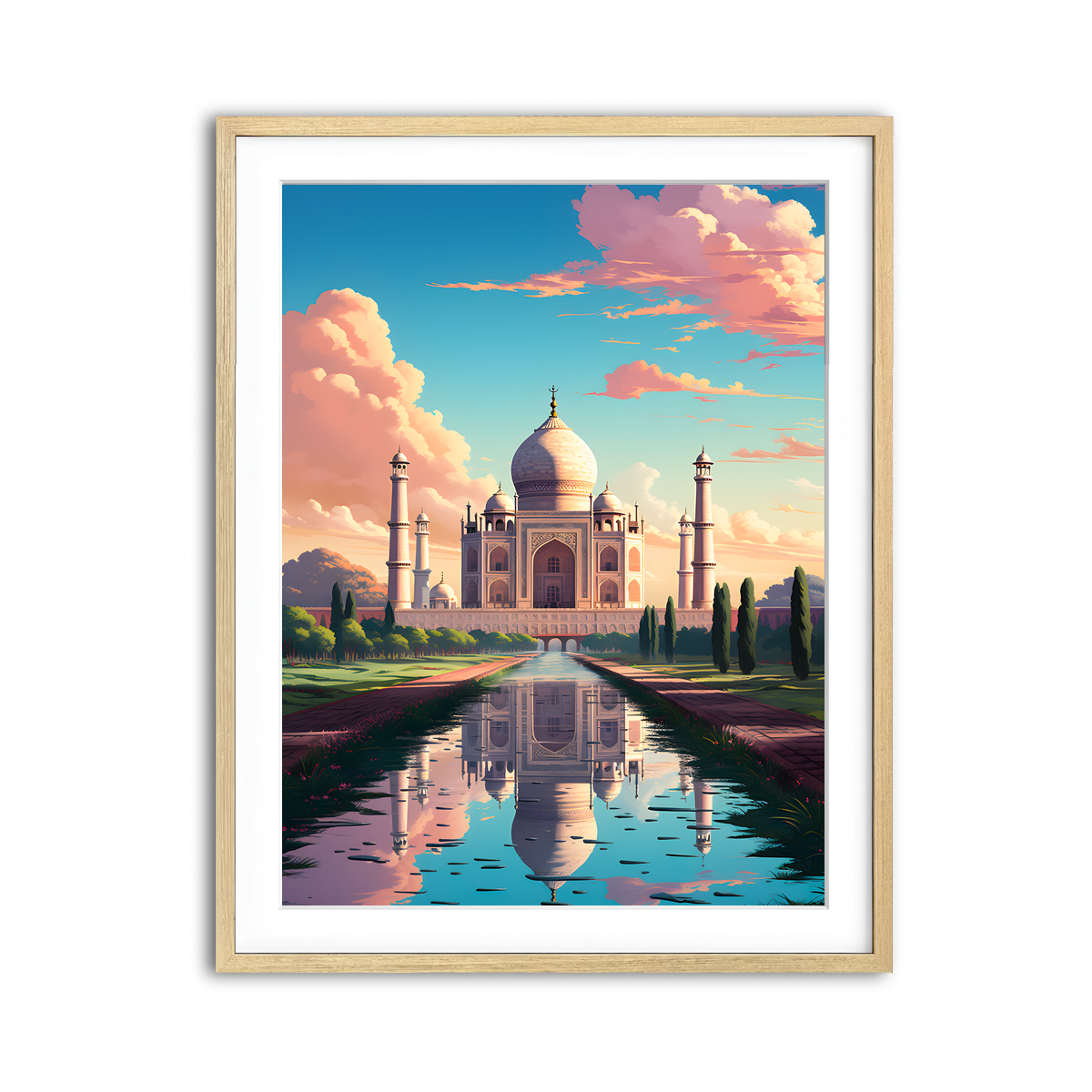Framed Print 3x4 Natural