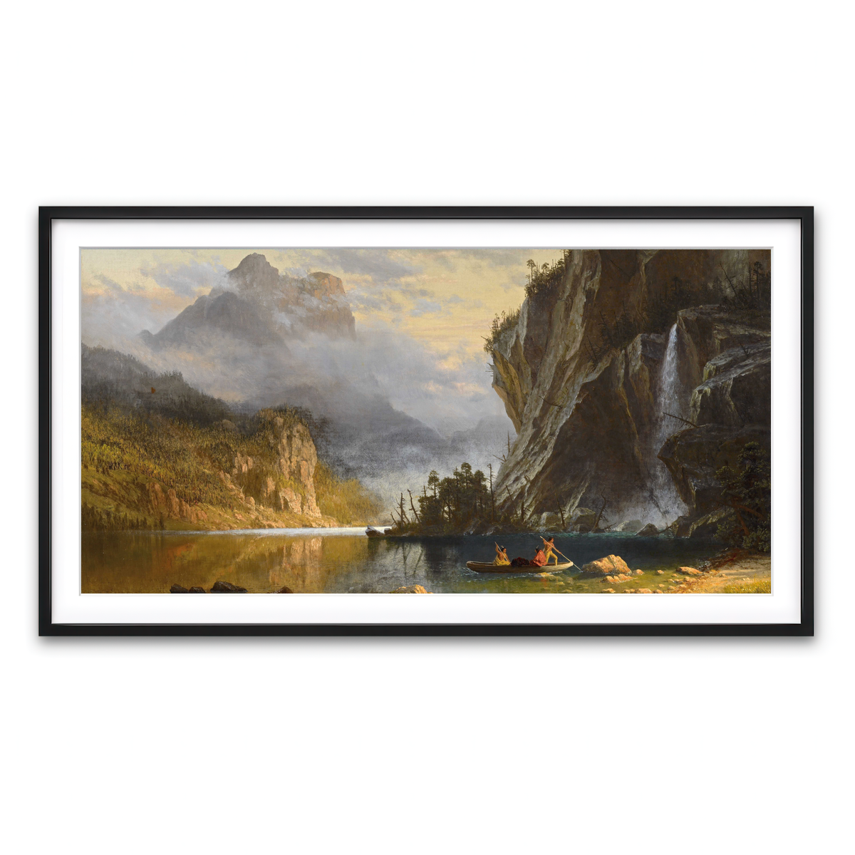 Framed Print 2x1 Black