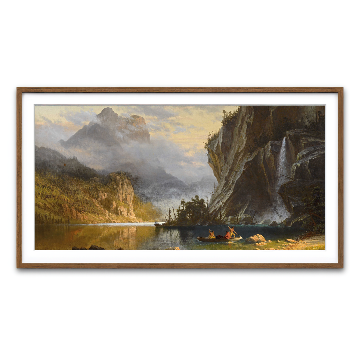 Framed Print 2x1 Walnut