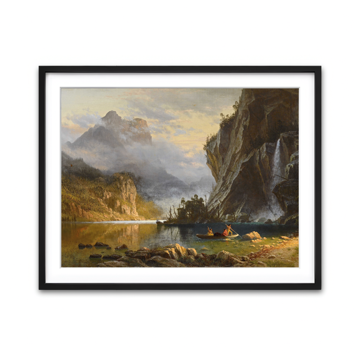 Framed Print 4x3 Black