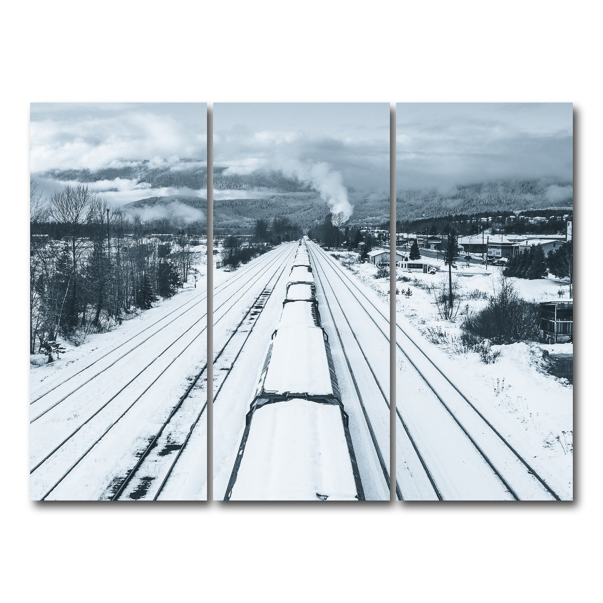 AUTO-MOCKUP WHITE | Industrial Overpass | 3 Piece | Gallery Wrap Canvas | group=8x18