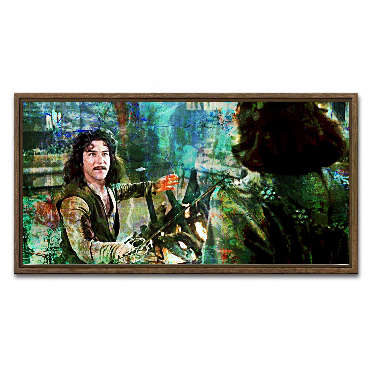 AUTO-MOCKUP WHITE | Inigo Montoya | 1 Piece | Walnut Framed Canvas | group=2x1