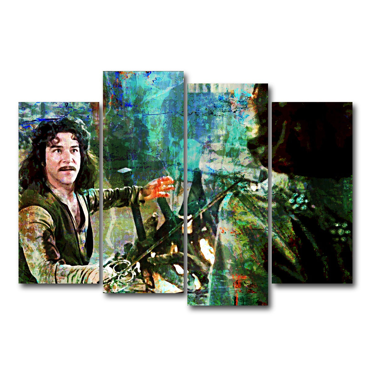 AUTO-MOCKUP WHITE | Inigo Montoya | 4 Piece | Gallery Wrap Canvas | group=4_normal