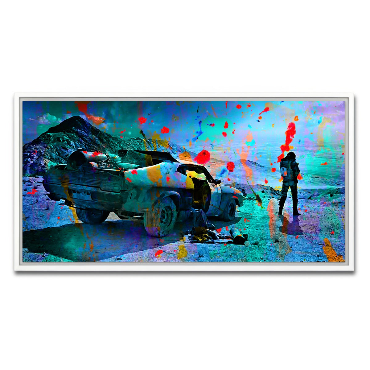 AUTO-MOCKUP WHITE | Interceptor | 1 Piece | White Framed Canvas | group=2x1