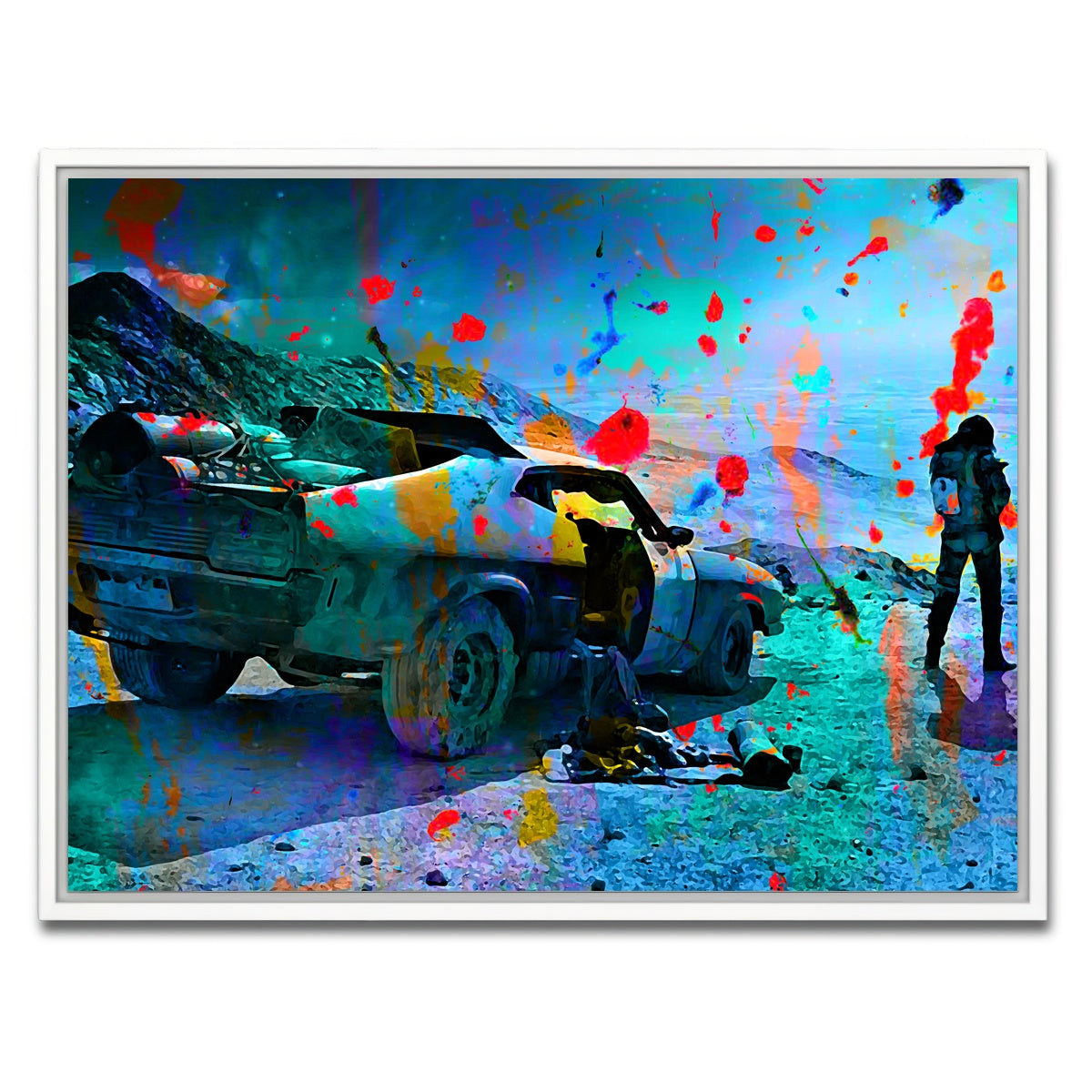 AUTO-MOCKUP WHITE | Interceptor | 1 Piece | White Framed Canvas | group=4x3