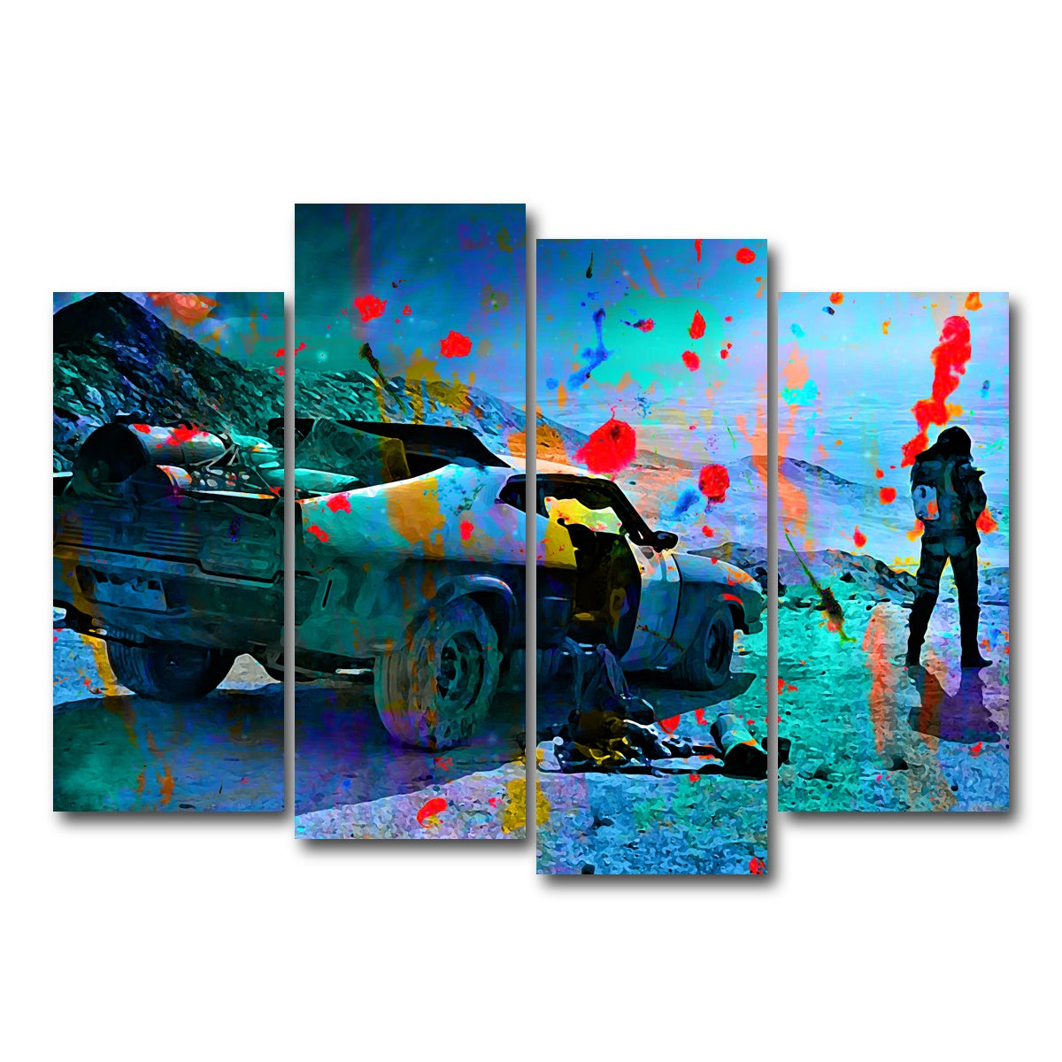 AUTO-MOCKUP WHITE | Interceptor | 4 Piece | Gallery Wrap Canvas | group=4_normal