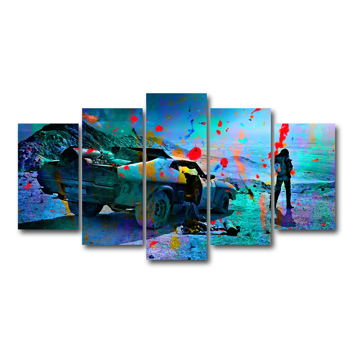 AUTO-MOCKUP WHITE | Interceptor | 5 Piece | Gallery Wrap Canvas | group=5_normal