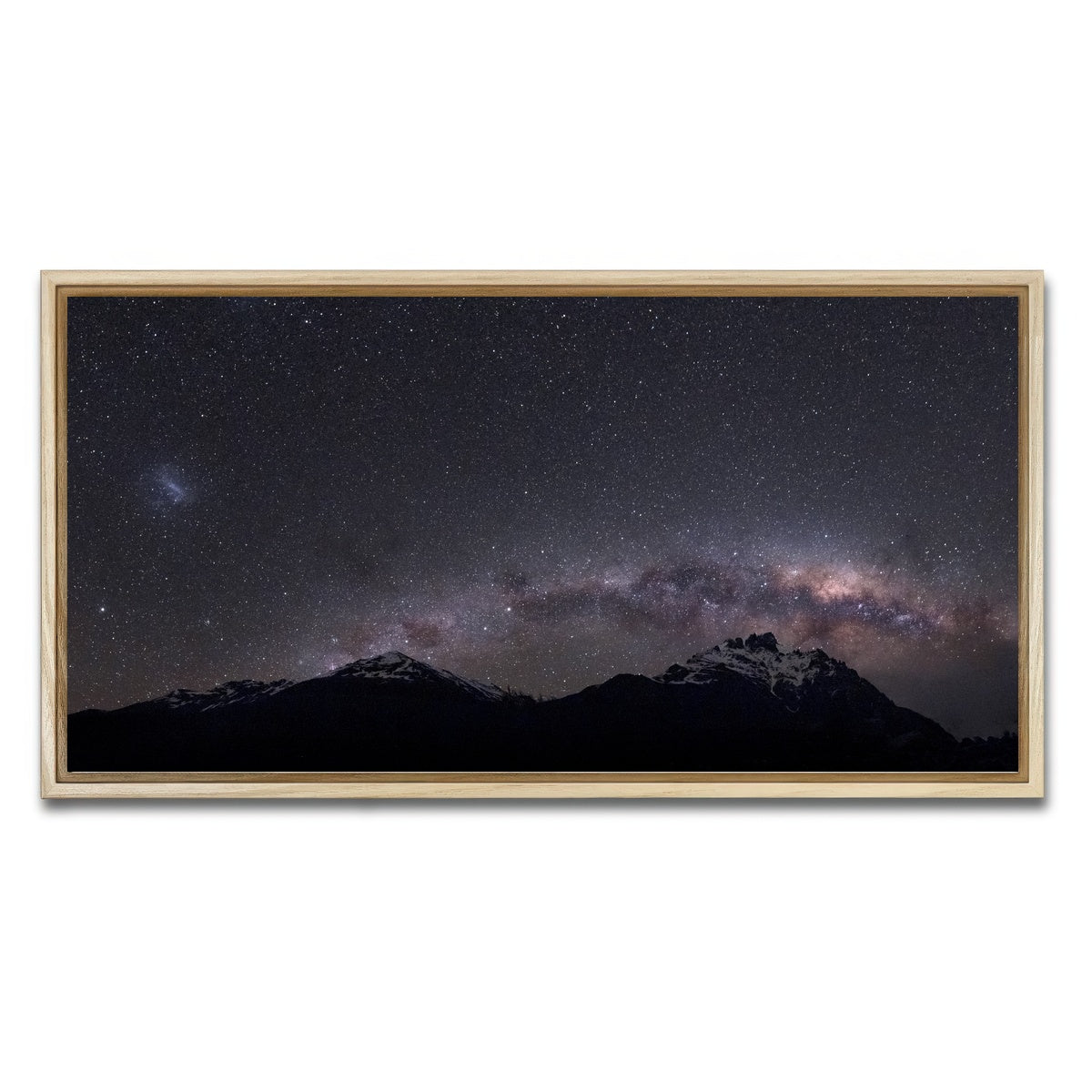AUTO-MOCKUP WHITE | Intergalactic Road | 1 Piece | Natural Framed Canvas | group=2x1