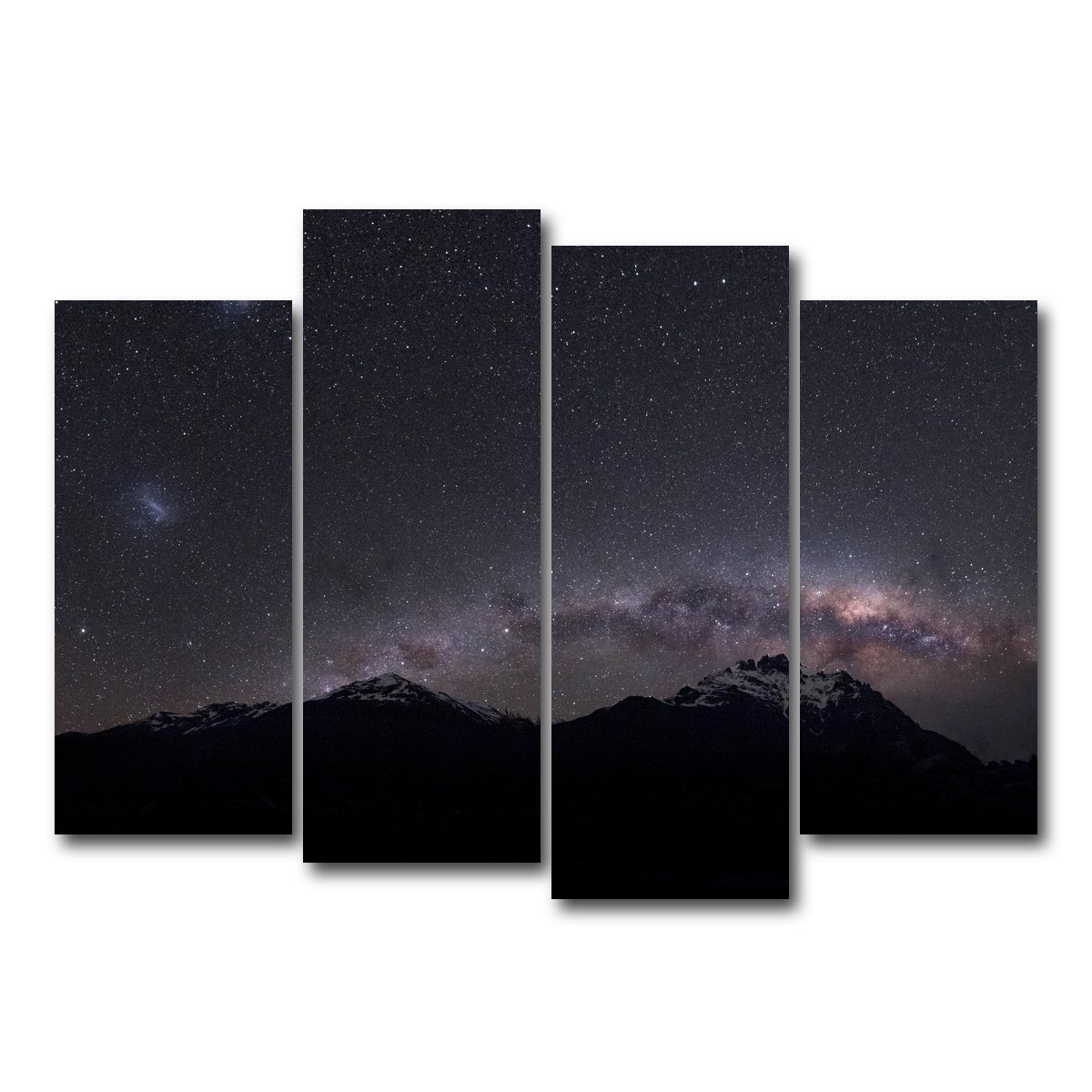 AUTO-MOCKUP WHITE | Intergalactic Road | 4 Piece | Gallery Wrap Canvas | group=4_normal