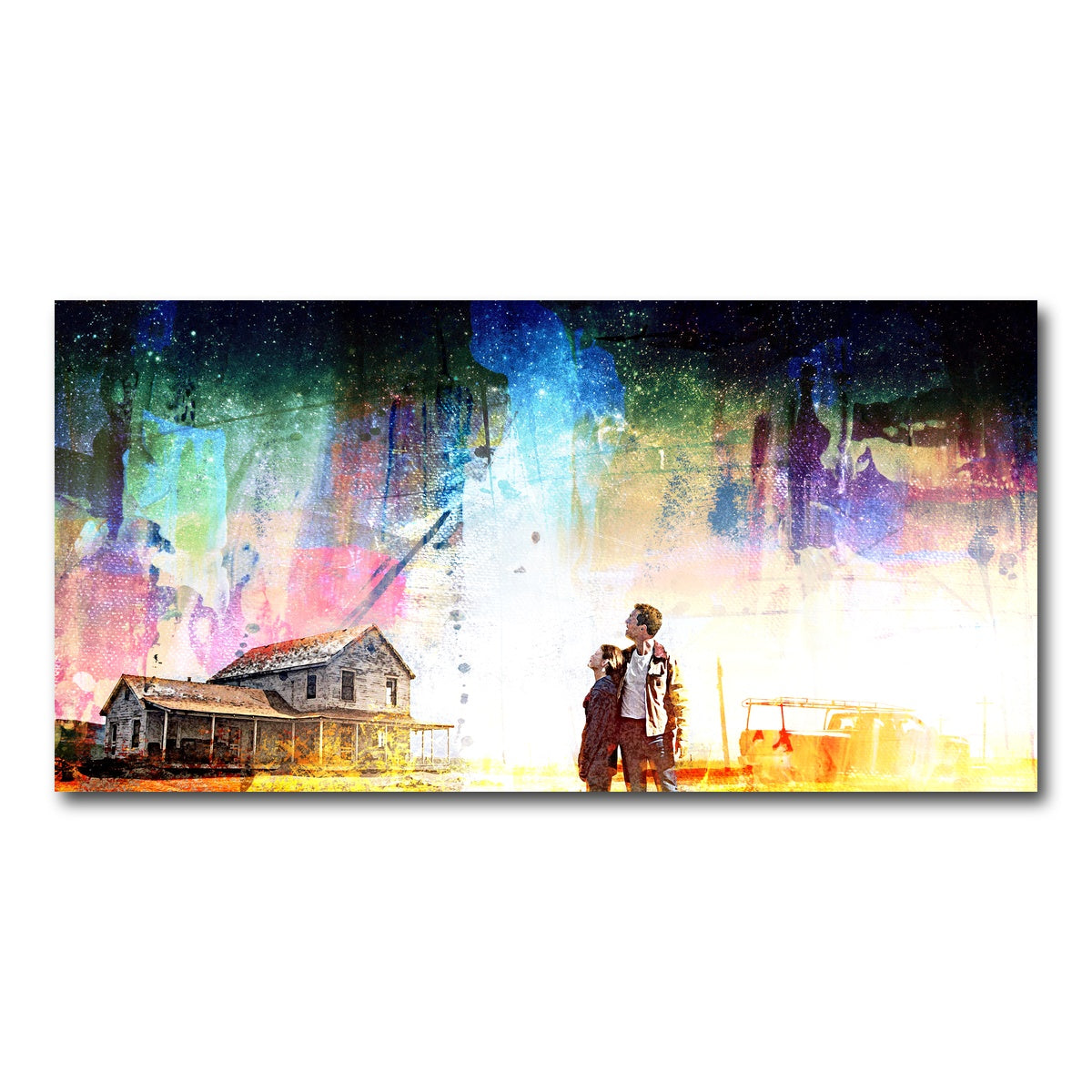 AUTO-MOCKUP WHITE | Interstellar Farmhouse | 1 Piece | Gallery Wrap Canvas | group=2x1