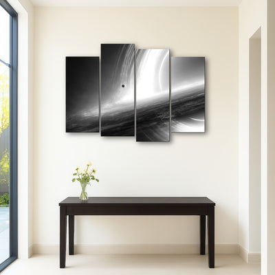 AUTO-MOCKUP ROOM | Interstellar Gargantua Grayscale
